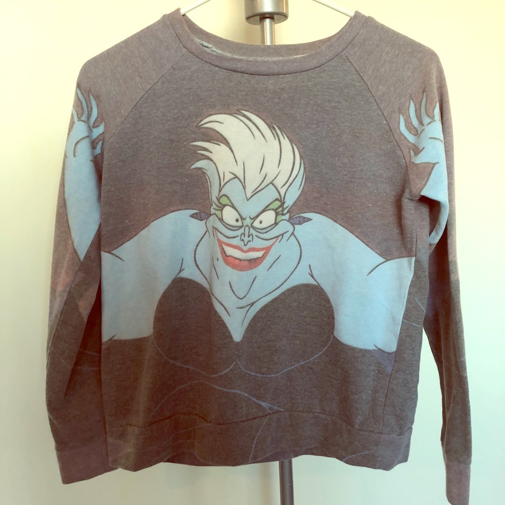 Disney Little Mermaid Ursula Sweater XS